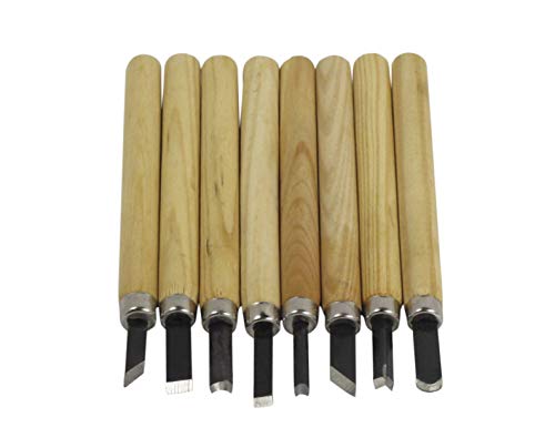 SE Wood Carving Chisel Set (8 PC.) - 773WC SE
