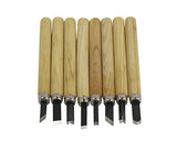 SE Wood Carving Chisel Set (8 PC.) - 773WC SE