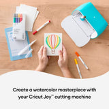 Cricut Cold-Press Watercolor Cards, R20 (12ct) Customizable Blank Greeting Cards with Envelopes, Create Personalized Birthday Cards, Thank You Cards Cricut