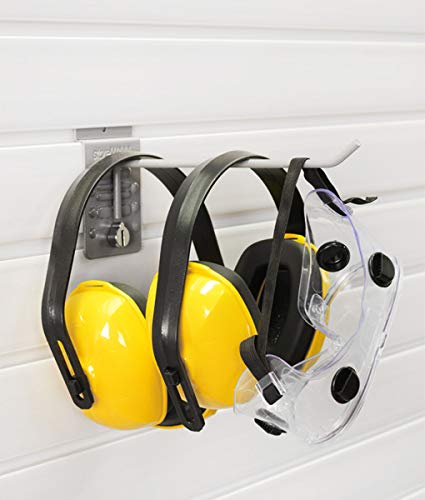 StoreWALL 7.5" Heavy Duty Slatwall Single Hook (Pack of 4) StoreWALL