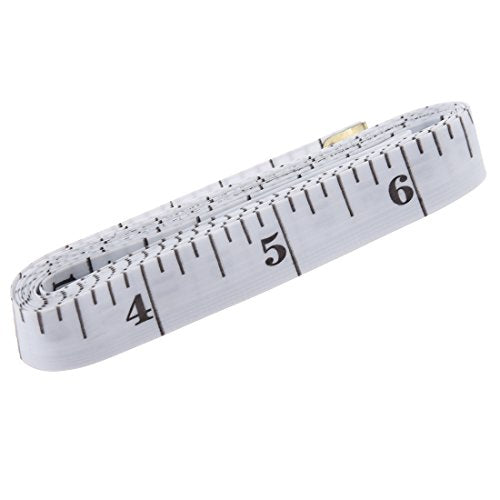GDMINLO Soft Tape Measure Double Scale Body Sewing Flexible Ruler for Weight Loss Medical Measurement Tailor Craft Vinyl Ruler, Has Centimetre on GDMINLO