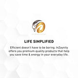 Dual Flame Butane Torch Gun - Refillable Luxury Hand Held Mini Blow Torch for Cooking, Creme Brulee, Soldering, Welding, & Resin Art - Adjustable inZaynity