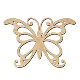 Butterfly Wooden Cutouts for crafts, Laser Cut Wood Shapes 5mm thick Baltic Birch Wood, Multiple Sizes Available Elliefont Styles