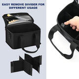 Acrylic Paint Organizer Paint Holder Bag with Handle and Shoulder Strap for Craft Hobby Paint Storage, Acrylic Paint Storage Craft Paint Storage, Homakover