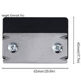 KETIPED Woodworking Edge Trimmer, Hand Planer Edge Bander for Burrs,Edge Corner Planer,Wood Chamfering Fillet Scraper,Edge Banding Cutter for PVC ABS KETIPED