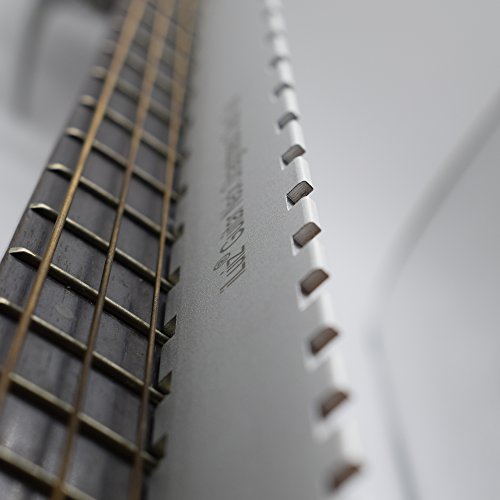 iLuiz Guitar Neck Notched Straight Edge Luthiers Tool for Gibson Fender and Most of Guitar Fretboard and Frets - WoodArtSupply