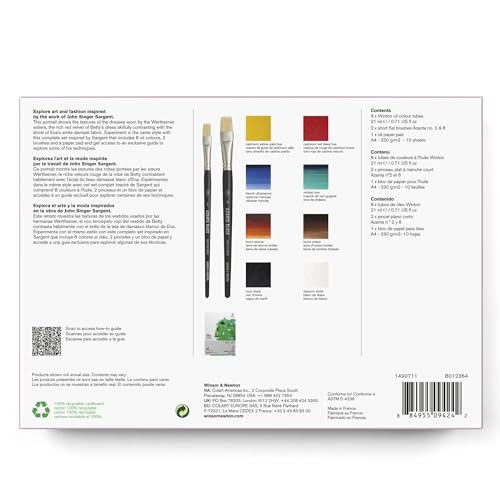 Winsor & Newton Tate Collection, 12 Pieces Oil Paint Set, Multi - WoodArtSupply