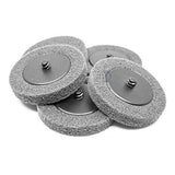 Benchmark Abrasives 3" Quick Change Silicon Carbide Non-Woven Surface Preparation Wheels for Sanding Polishing Paint Removal, Male R-Type Backing Use Benchmark Abrasives