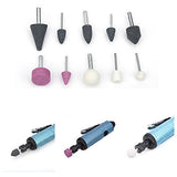 SHININGEYES Air Die Grinder with 1/4" and 1/8" Collets Air Compressor Tool, Air Straight Grinder and Air Angle Grinder (straight grinder) SHININGEYES