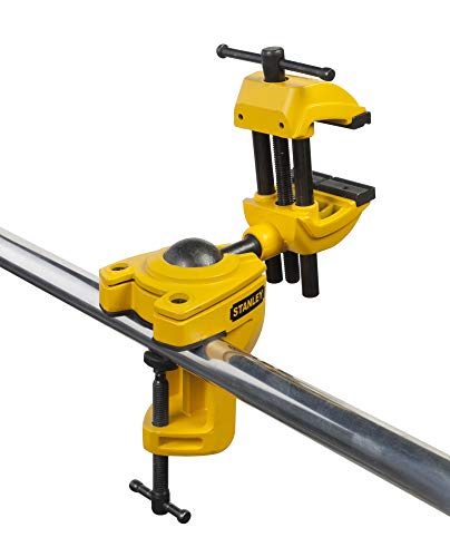 Stanley 1-83-069 MaxSteel Multi Angle Hobby Vice, Yellow/Black Stanley