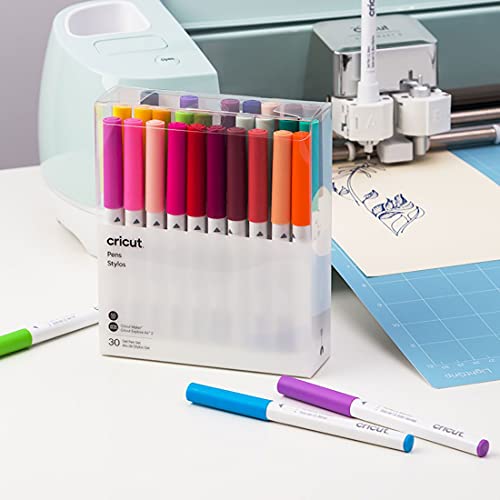 Cricut 30 Count Extra Fine Point Pens Core, Variety Cricut