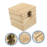 NOLITOY 4pcs Box Wooden Gift Box Unfinished Unpainted Chest Wooden Storage Chest Wood Trinket Containers Snack Food Gifts Storage Bins Jewelry Wood NOLITOY