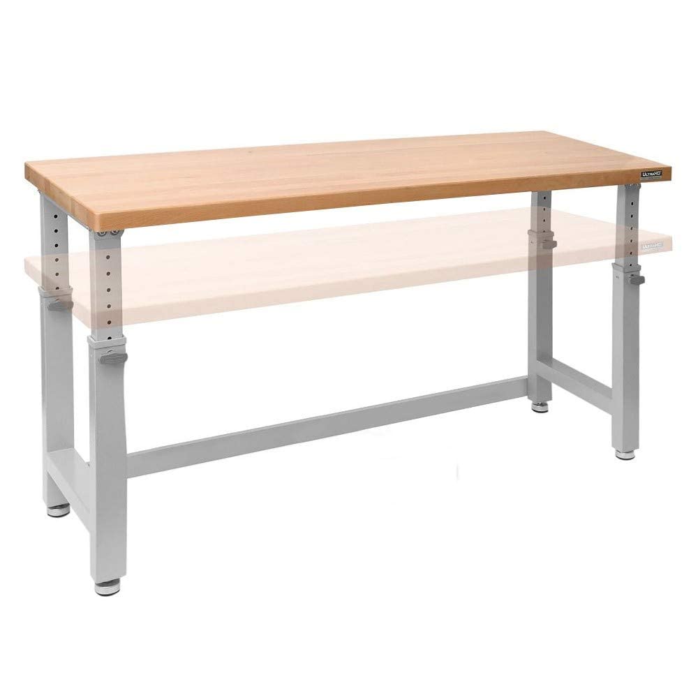 Seville Classics UltraHD 72" W X 25" D Wood Top Height Adjustable Workbench 2000 Lb Capacity Seville Classics