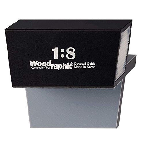 Woodraphic All New Dovetail Hand Magnetic Saw Guide Jig Marker Marking Gauge Cut Wood Joints - Aluminium/Uhmwpe/Magnet/Slicone Skin/Upgraded Version Woodraphic
