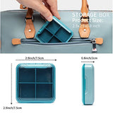 Locking Medication Box with Portable Storage Case, Childproof Medicine Lock Organizer, 12.2''x 7.2''x 7.6'', Lockable Empty First Aid Storage HEWEI WORKS