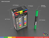 Acrylic Markers, Paint Pens Assorted Vibrant Markers for Rock Painting, Canvas, Glass, Mugs, Wood, Ceramic, Fabric, Metal, Scrapbooking. Non Toxic, TOOLI-ART