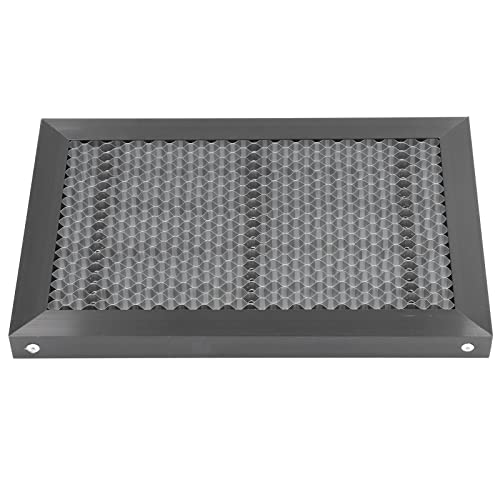 Laser Honeycomb Cutting Table Board, Honeycomb Working Table 300x200x22mm Beehive Working Plate CNC Processed Laser Cutting Bed for Laser Engraving Hyuduo