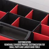 CRAFTSMAN Small Storage Organizer, 10 Compartment, Plastic (CMST14021) Craftsman