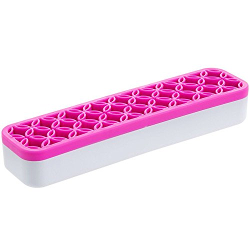 Anddyam Desktop Organizers ,Cosmetic Storage Box& Desktop Storage Box Pink - WoodArtSupply