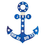 6 Pack Unfinished Wooden Anchors for Crafts, Nautical Wood Cutouts for DIY Projects, Nautical Decor (11.6 x 8.8 in) Juvale