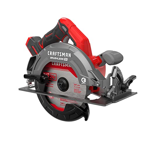 CRAFTSMAN V20 RP Cordless Circular Saw, 7-1/4 inch, Bare Tool Only (CMCS551B)