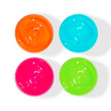 Speedball Fabric Screen Printing Ink Set, 4oz Fluorescent Colors: Hot Pink, Lime Green, Orange & Blue Speedball