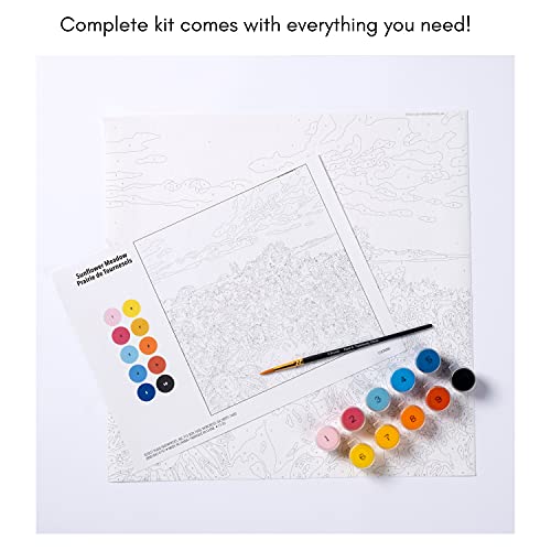  Plaid Traditional Mandala Modern Dot Kit, 14 x 14 Paint by  Numbers for Adults and Kids, Easy-to-Follow DIY Crafts, Art Supplies with A  Textured Finish, 17862