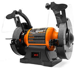 WEN BG4260 2.1-Amp 6-Inch Single Speed Bench Grinder, Orange,black WEN