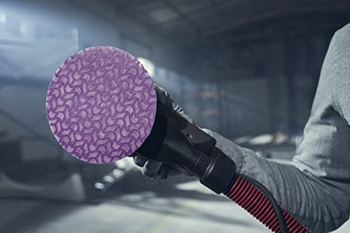 3M Random Orbital Sander, Xtract Pneumatic 88942, 5 in, with Central Vacuum Attachment, 3/16 in Orbit, Ergonomic and Lightweight ROS, .28 HP (209W) Xtract