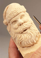 Santas Study Stick Kit (Learn to Carve Faces with Harold Enlow): Learn to Carve Santas Booklet & Santa Study Stick (Fox Chapel Publishing) Design Originals
