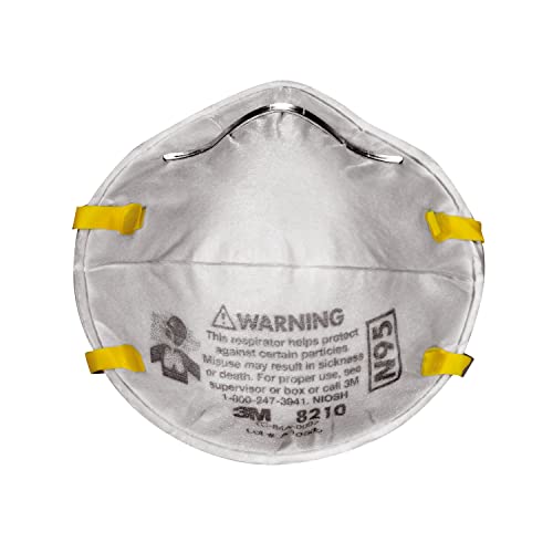 3M Drywall Sanding Respirator, N95, 20-Pack 3M