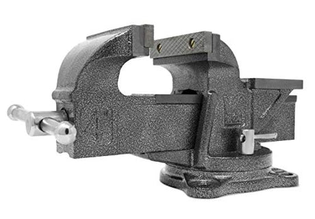 WEN Bench Vise, 4-Inch, Cast Iron with Swivel Base WEN
