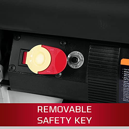 JET 13-Inch Benchtop Planer, Helical Style, 18/26 FPM, 1Ph 120V (JWP-13BT) Jet