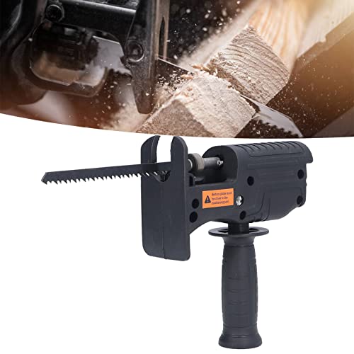Reciprocating Saw, Electric Reciprocating Saw Handheld Reciprocating Saw Electric Hand Saw Electric Drill Accessories For Woodworking, Household, Qinlorgo