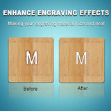 MCWlaser Honeycomb Working Table 15.7"x15.7"/400x400mm Honeycomb Laser Bed with Aluminum Plate for Most Laser Engraver Cutter MCWlaser