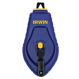 IRWIN Tools STRAIT-LINE COMPACT Chalk Reel, 100 ft. (IWHT48440) IRWIN