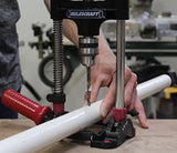 Milescraft 1318 DrillMate Portable Drill Guide - Drill Guide Attachment - Compatible with most 3/8 in. Drill Accessories - Self-Centering Base - Milescraft