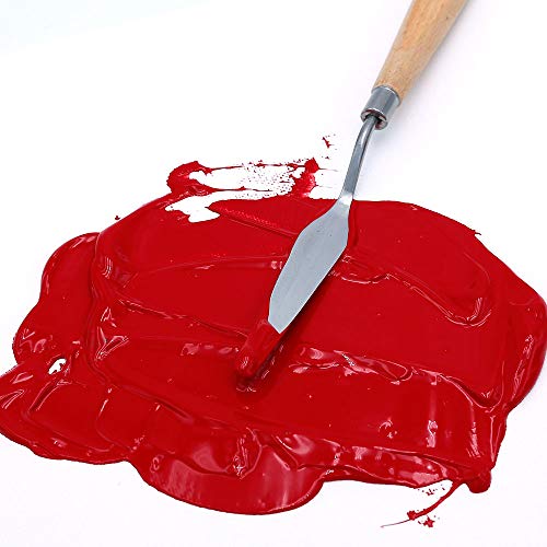 MONT MARTE Signature Acrylic Color Paint Set, 12 x 16.9oz (500ml), Semi-Matte Finish, 12 Vibrant Colors, Suitable for Canvas, Wood, Fabric, Leather, MONT MARTE