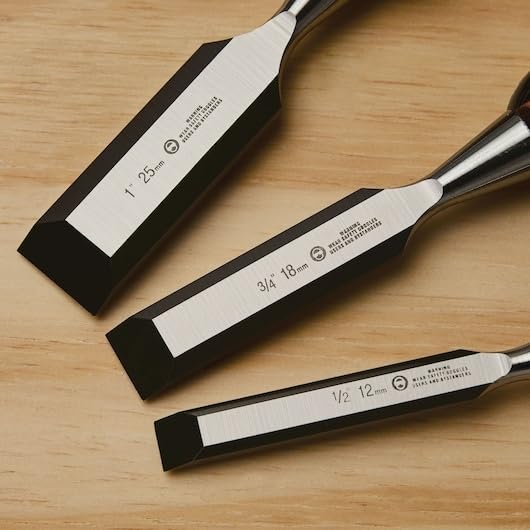 Stanley 16-970 FatMax Short Blade Chisel Set, 3-Piece Stanley