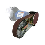 Multitool 2" x 48" Belt Grinder Attachment w/ 8" Contact Wheel for Bench Grinders, Knifemaker Grinder MULTITOOL GRINDERS