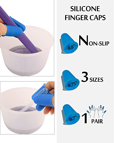 Silicone Measuring Cups Resin Supplies Molds,Blade-Shaped Epoxy Resin Stir Sticks,250ml,100ml Resin Mixing Cups and Tools Kits for Jewelry Resin