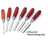 WoodRiver 6 Piece Bench Chisel Set WOODRIVER