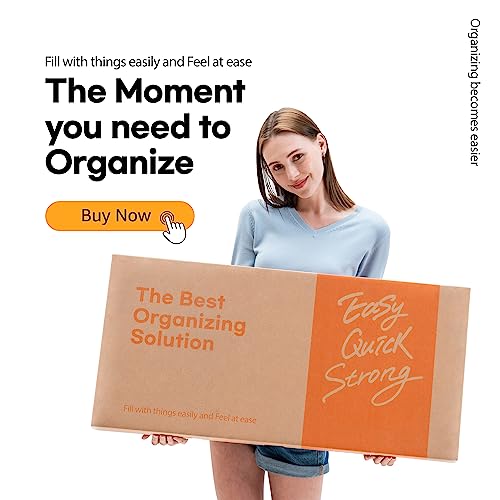 HOMEDANT House 5 Tier 24.4" W Laminated Metal Shelving Unit Adjustable Storage Utility Rack Heavy Duty Shelves Organization Multipurpose Shelf HOMEDANT