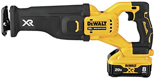 DEWALT 20V MAX* XR Reciprocating Saw Kit, Power Detect Tool Technology (DCS368W1) DEWALT