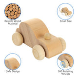 SHUESS 24 Packs Wooden Cars to Paint Unfinished Wooden Cars for Craft Cars DIY Wood Toy Car for Handcraft Projects Family Time SHUESS