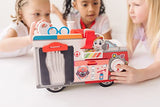 Melissa & Doug PAW Patrol Marshall's Wooden Rescue EMT Caddy (14 Pieces) - PAW Patrol Take-Along Pretend Play First Responder Rescue Kit, PAW Patrol Melissa & Doug