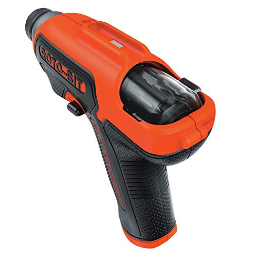 BLACK+DECKER 4V MAX Cordless Screwdriver with Bit Storage, 180 RPM, Battery Included (BDCS50C) BLACK+DECKER