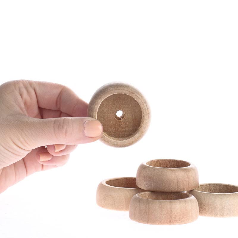 Factory Direct Craft Unfinished Wood Egg Stands | 30 Pieces Factory Direct Craft