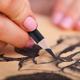 MARKART Professional Colored Charcoal Pencils Drawing Set, 10 Pieces Black White Charcoal Pencils for Sketching, Shading, Blending, Pastel Chalk MARKART