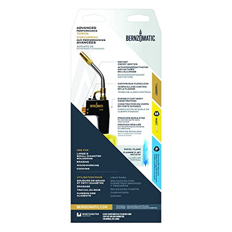 Bernzomatic TS4000 Trigger Start Torch 361524 Bernzomatic